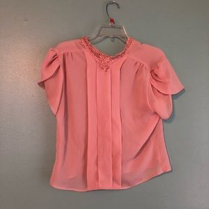 Vintage pink top